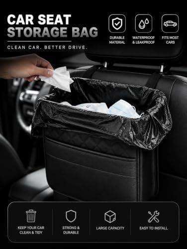 Premium PU Leather Car Backseat Organizer - Image 5
