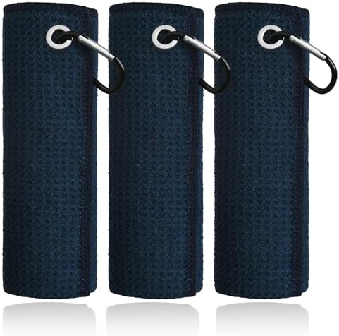 Mile High Life Microfiber Golf Towel 3 Pack Waffle by MileHighLife