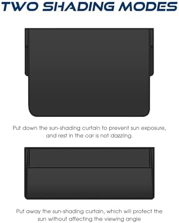 Magnetic Car Window Shade, Car Accessories Universal Magnetic Sun Shade Side - Image 3