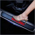 4Pcs Car Door Sill Protector for Chevy Malibu, Carbon Fiber Anti-Scratch Guard by Unknown