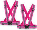 Reflective Vest Running Gear, 2-10Pack High Visible Safety VES by SAWNZC