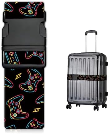 Luggage Strap for Suitcases Adjustable Travel Belt by Unknown