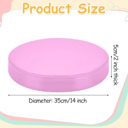 12 Pcs Floor Cushions kids, Macaron Color, 13.8 x 13.8 x 2 Inch - Image 2