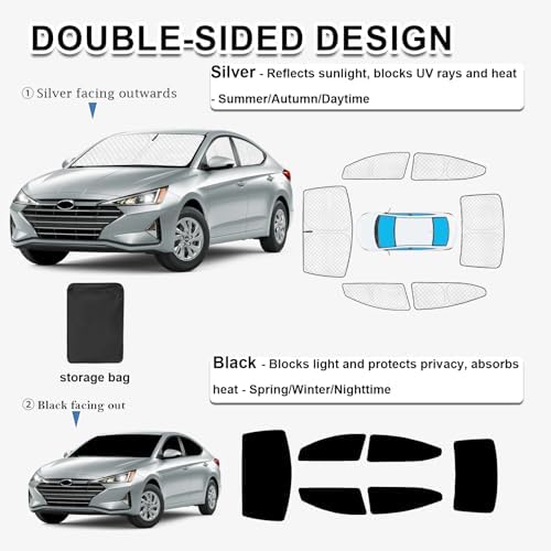 KMF 6pcs Thicken Sun Shades Custom - Image 4