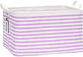 Sea Team Large Rectangle Open-Top Canvas Storage Basket by SeaTeam