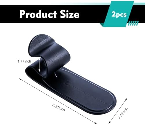 2 PCS Car Umbrella Holder Hooks, Self-Adhesive No Drilling Storage Organizer - Image 2
