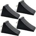 AFA Tooling 8T Heavy-Duty Wheel Chocks, 4 Pack, Two Pairs & Steel Handles by AFAToolingApprovedforAutomotive