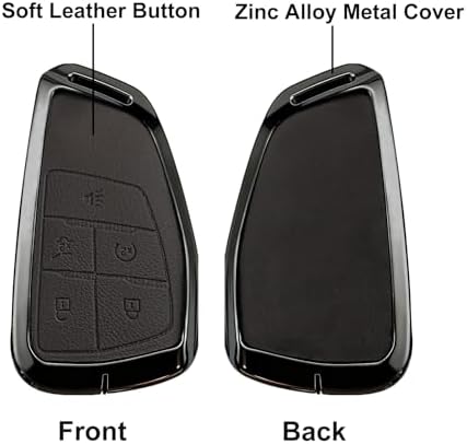 Metal Heavy-Duty Key Fob Cover, Compatible - Image 3