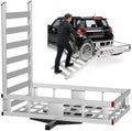 500LBS Foldable Aluminum Wheelchair Carrier by Unknown