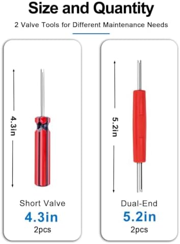 Riseuvo 36Pcs Tire Valve Stem Removal Tool Kit - Image 2