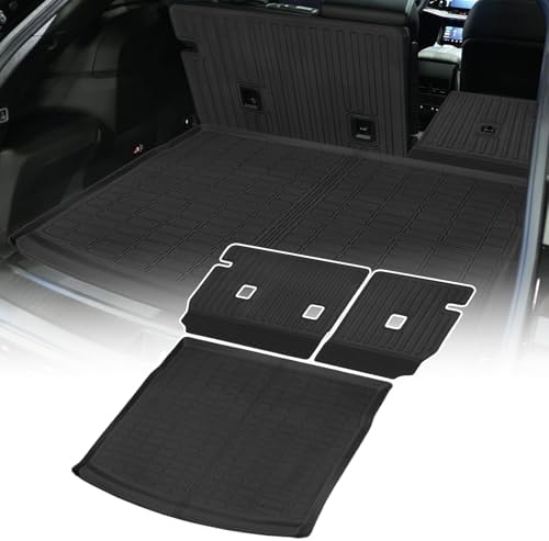 Cargo Liner Compatible with 2025-2026 Jeep Wagoneer S EV Trunk Mat Cargo Mat by YEBOOCA