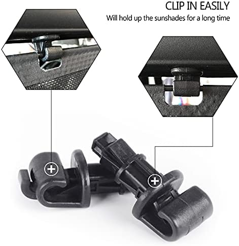 Xislet Set of 6 Sun Shade Hook Clips Fits - Image 2