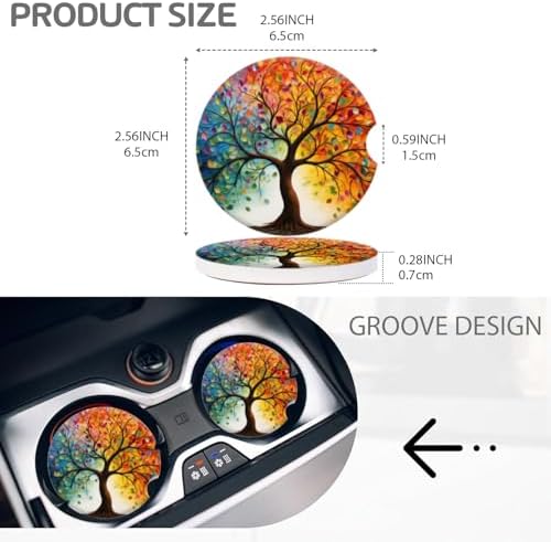 Cup Holder for Car, Tree of Life - Image 3