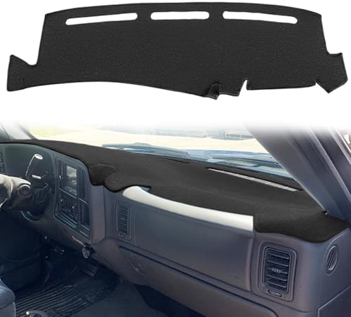 Yiz Dash Cover Mat Fit for 1999-2006 GMC Sierra/Chevy Chevrolet Silverado 1500 by YIZ