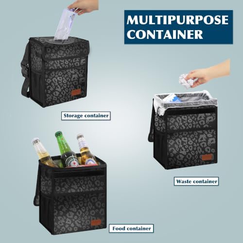 Femuar Leak Proof Car Trash Can - Image 3