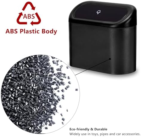 Ginsco 2 Pack Mini Car Trash Can - Image 6