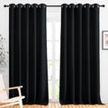 NICETOWN Black Blackout Curtains by NICETOWN