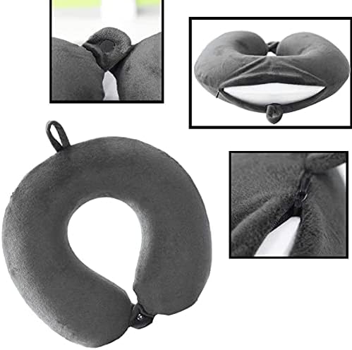 Travel Pillow, 100% Pure Memory Foam Neck Pillow, Suitable - Image 4
