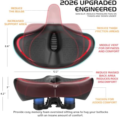 Noseless Bike Seat Cushion for Men & Women - Image 4