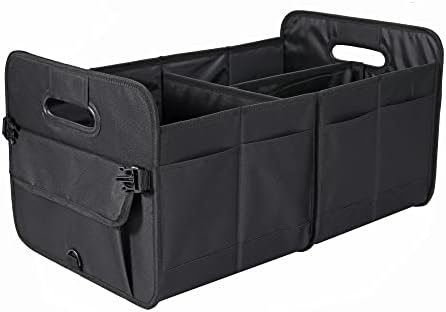 AOKJOY Car Trunk Organizer Car Storage Organizer Collapsible Multi Compartment by saygoodbyetoclutter
