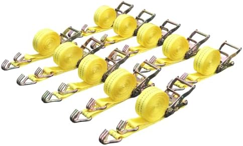 Ratchet Tie Down Straps, 1.5 in x 15 ft, 400 lb Breaking Strength by Cargo+Control
