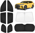 KUST Car Window Shades for Toyota Grand Highlander 2024-2025 2026 Windshield by KUST