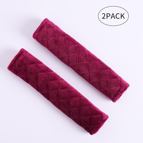 Amooca 2 Pack Seat Belt Covers Soft Shoulder Pad - Image 2
