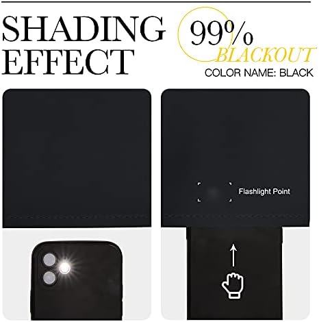 NICETOWN Patio Blackout Curtains Shades, 2 Panels, 55 x 110-inch - Image 4