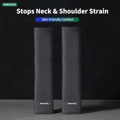 2PCS Car Seat Belt Cover Pad Extra Long 13 Inch, Car Seat Shoulder Strap Pads - Image 6