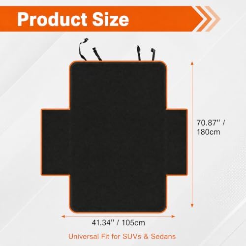 1 PC SUV Cargo Liner for Dogs, Scratchproof Pet Trunk Cover - Image 7