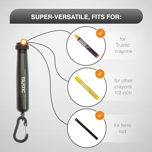 Universal Crayon Wax Marker for Industrial and Craft Detailed Marking 4 x 1/2" - Image 5