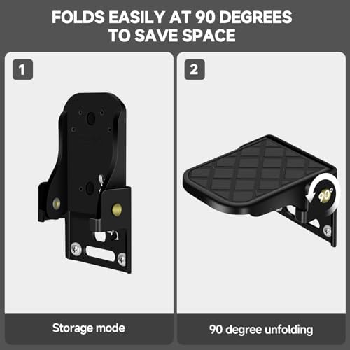 Folding Truck Bed Step, Camper Steps Folding, RV Steps, Trailer Folding Sateps - Image 2