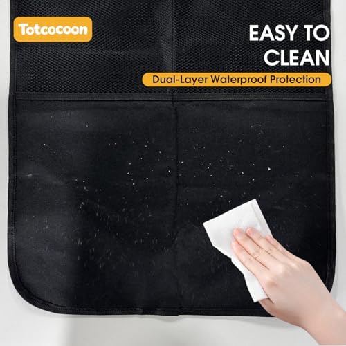 Car Back Seat Protector, Universal Fit 600D Oxford Fabric Backseat Covers - Image 6