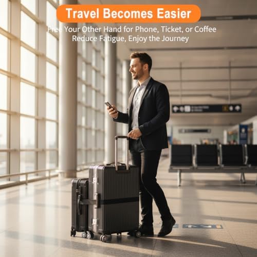 Luggage Strap Set, Adjustable Multi Use Luggage Connector Straps - Image 6