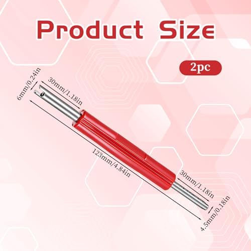 2 Pcs Valve Core Repair Tool Valve Core Remover Tool - Image 2