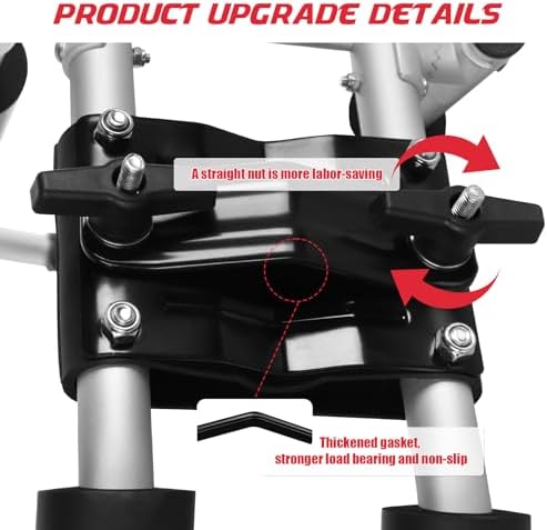 FORWODE Premium Kayak Roof Rack, 2 Pair J-Bar Roof Rack, Folding Adjustable Rack - Image 5
