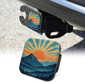 2 Inch Forest Sunset Trailer Hitch Cover Rubber Receiver Tube Plug Cap by Unknown