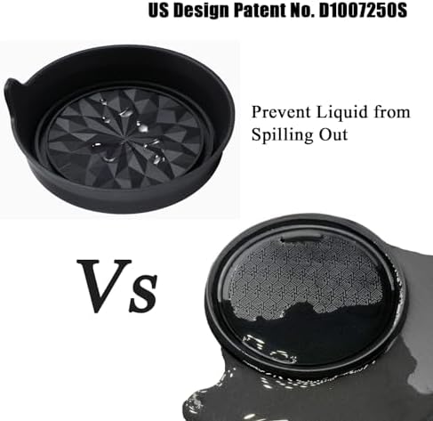 Amooca Car Cup Coaster Universal Automotive Waterproof Non-Slip Cup Holders - Image 5