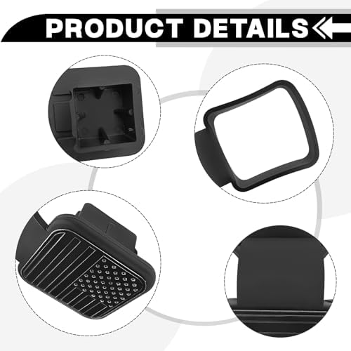 Trailer Hook Dust-Proof Plug, 1.9 Inch Hitch Cover Trailer Hitch Cover - Image 3
