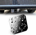 Music Notes Car Towing Hitch Cover by Beabes