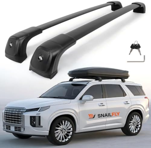 330lbs Roof Rack Cross Bars Fit by Snailfly