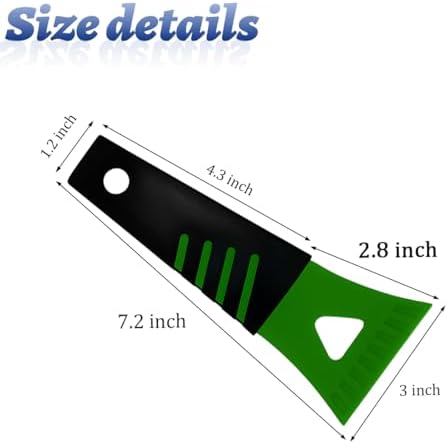 Ice Scraper for Car Windshield, Auto Freezer Shovel Defroster, Universal Fit - Image 2