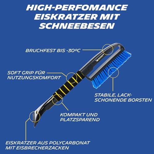 MICHELIN Ice Scraper with Snow Brush - Image 2