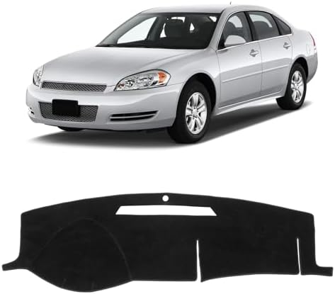 KUST Black Dash Cover for Chevy Chevrolet Impala 2006-2013/Impala Limited by KUST