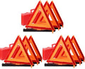 CARTMAN 9 Pack Warning Triangle DOT Approved Identical to United States FMVSS by CARTMAN