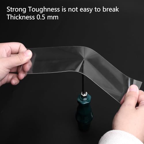 DGSL Car Door Edge Guards Door Sill Protector, 4In x 19.7Ft 5D Carbon Fiber Car - Image 3