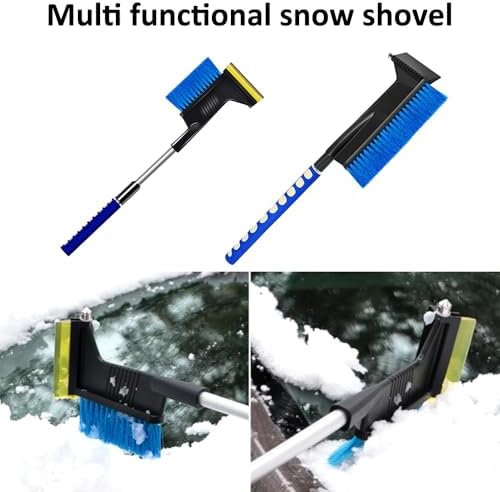Snow Brush with Ice Scraper, Telescopic 60-86 cm - Image 6