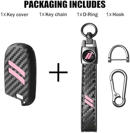 YOSRTER Key Fob Cover with Keychain - Image 5