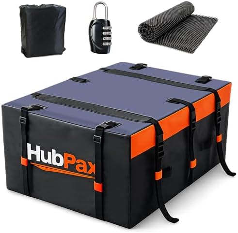 21 Cu Ft. Car Rooftop Cargo Carrier Bag Car Roof Top Bag Cargo Carrier by Unknown