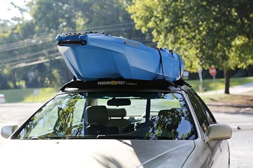 Suspenz Soft Roof Rack Pads for Kayak, Surfboards, Tie-Down Straps Included - Image 5